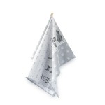 Ścierka do naczyń 50x70 szara łapki pieski Aleks