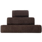 Ręcznik Tony 70x140 brązowy frotte 400g/m2