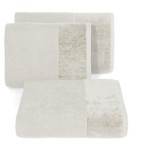 Ręcznik Bawełniany Lucy 50x90 kremowy 500g/m2