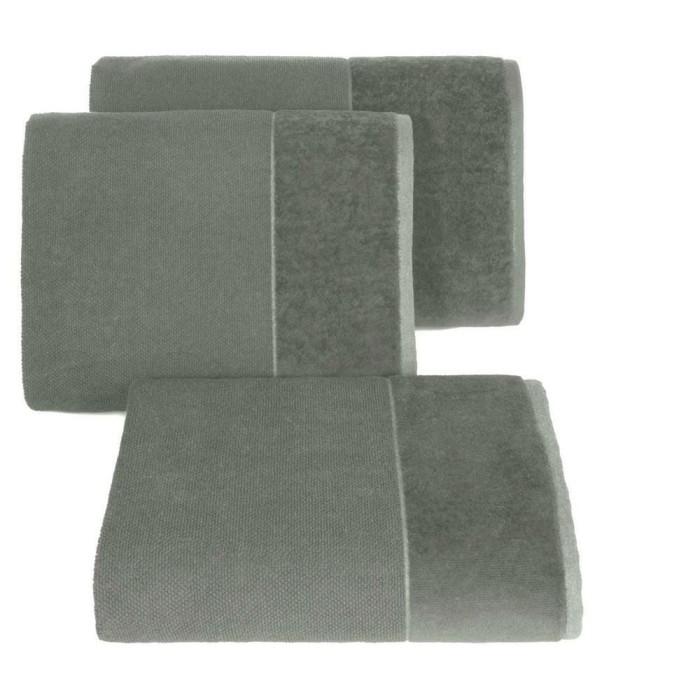 Ręcznik Bawełniany Lucy 50x90 stalowy 500g/m2-1