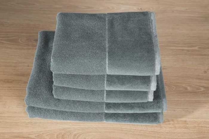 Ręcznik Bawełniany Lucy 50x90 stalowy 500g/m2-2