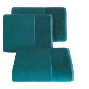 Ręcznik Bawełniany Lucy 50x90 turkusowy ciemny 500g/m2-1