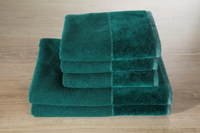 Ręcznik Bawełniany Lucy 50x90 zielony ciemny 500g/m2-2