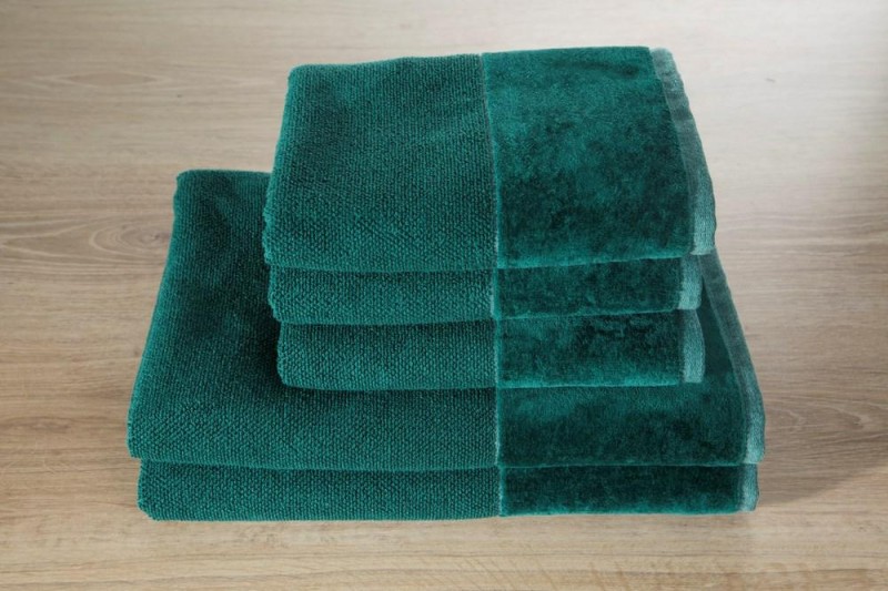 Ręcznik Bawełniany Lucy 50x90 zielony ciemny 500g/m2-2