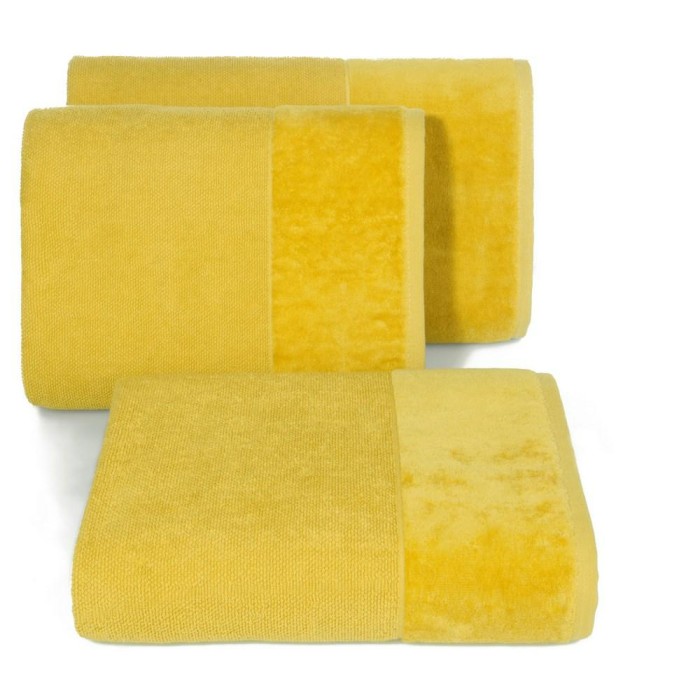 Ręcznik Bawełniany Lucy 50x90 musztardowy 500g/m2-1