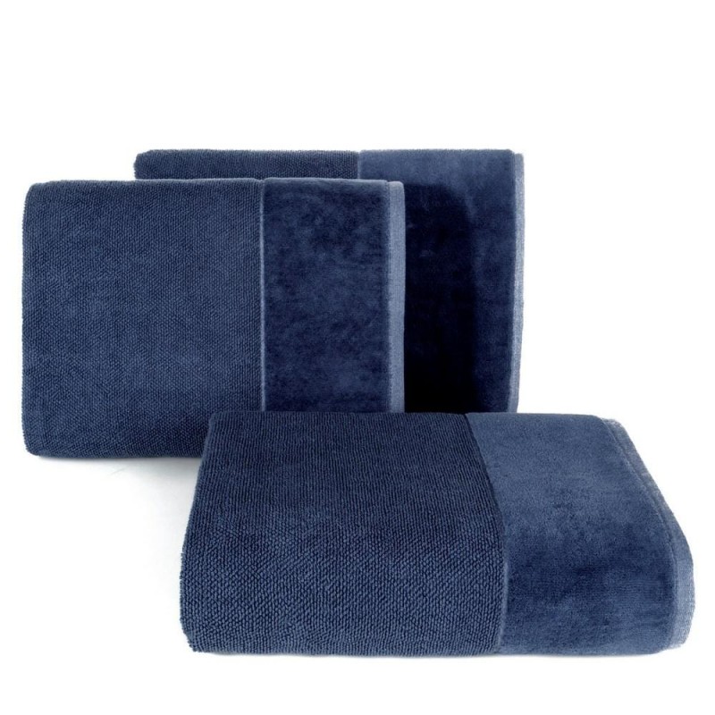 Ręcznik Bawełniany Lucy 50x90 granatowy 500g/m2-1