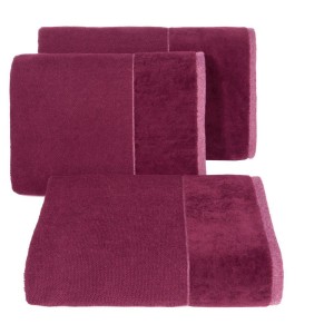 Ręcznik Bawełniany Lucy 50x90 amarantowy 500g/m2-1