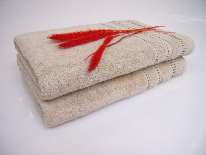 Ręcznik bawełniany Pola 50x90 12 Beżowy Eurofirany