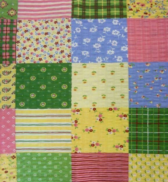 Pościel z kory 160x200 Kolorowa Paczłork 100% bawełna gruba na guziki-4