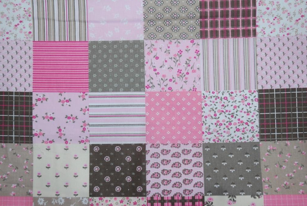 Pościel z kory 200x220 Paczłork Różowy 100% bawełna gruba na guziki-2