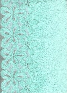 Ręcznik Bella 50x90 miętowy frotte 450 g/m2-1