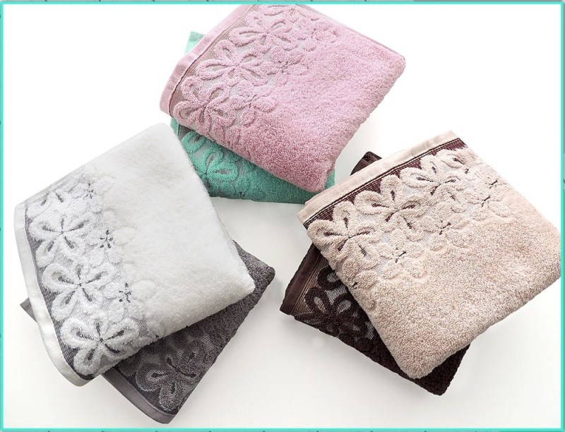 Ręcznik Bella 50x90 miętowy frotte 450 g/m2-2