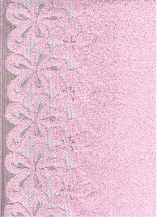 Ręcznik Bella 50x90 różowy frotte 450 g/m2-1