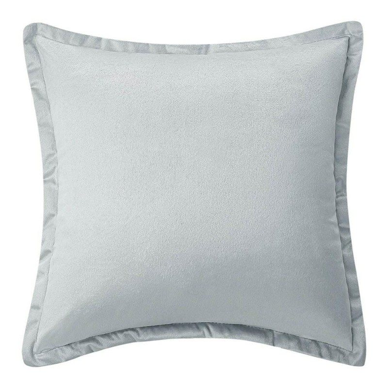 Poszewka dekoracyjna 40x40 Soft popielata welur-1