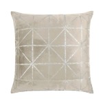 Poszewka dekoracyjna 45x45 Glossy welurowa beżowa