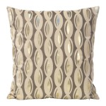 Poszewka dekoracyjna 45x45 Blink 5 łezki złota geometria kremowa welwetowa