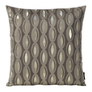 Poszewka dekoracyjna 45x45 Blink 5 łezki złota geometria beżowa welwetowa-1