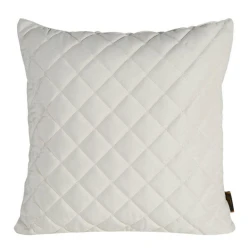 Poszewka dekoracyjna 45x45 Ria 1 Kremowa welwetowa