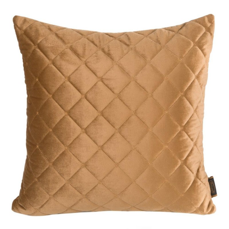 Poszewka dekoracyjna 45x45 Ria 1 Miodowa welwetowa-1
