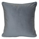 Poszewka dekoracyjna 45x45 Sibel welwetowa stalowa Pierre Cardin