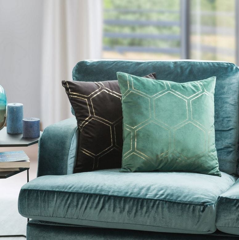 Poszewka dekoracyjna 45x45 Blink 12 Plaster Miodu Kawowa-5