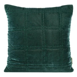 Poszewka dekoracyjna 45x45 Kristin 2 Geometryczna Miętowa Ciemna