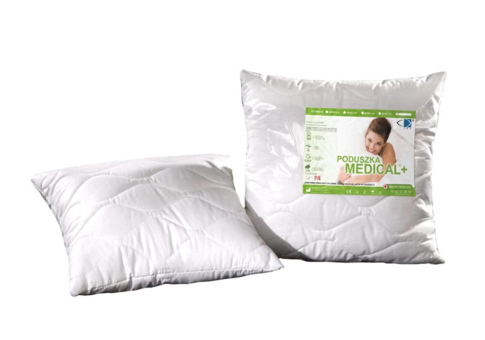 Poduszka antyalergiczna 45x45 Medical biała AMW-1