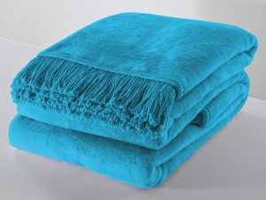 Koc Turkusowy Moca Design 150x200 cm – Miękki i Stylowy