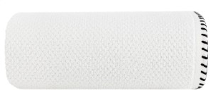 30040Ręcznik 50x90 Mabel biały z kontrastującym obszyciem krawędzi frotte 500 g/m2 Eurofirany-4