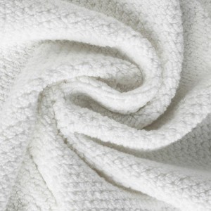30041Ręcznik 70x140 Mabel biały z kontrastującym obszyciem krawędzi frotte 500 g/m2 Eurofirany-4