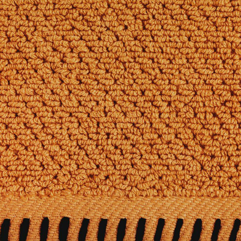 30048Ręcznik 50x90 Mabel ceglasty z kontrastującym obszyciem krawędzi frotte 500 g/m2 Eurofirany-3
