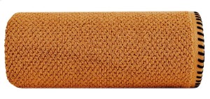 30049Ręcznik 70x140 Mabel ceglasty z kontrastującym obszyciem krawędzi frotte 500 g/m2 Eurofirany-2