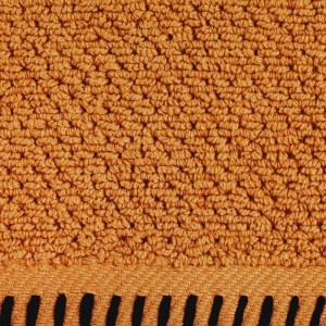 30049Ręcznik 70x140 Mabel ceglasty z kontrastującym obszyciem krawędzi frotte 500 g/m2 Eurofirany-3