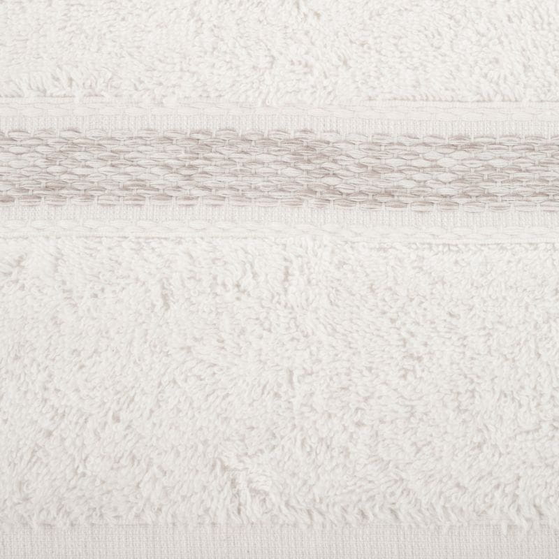 Ręcznik Altea 50x90 frotte kremowy bordiura z melanżowym pasem 500 g/m2-3