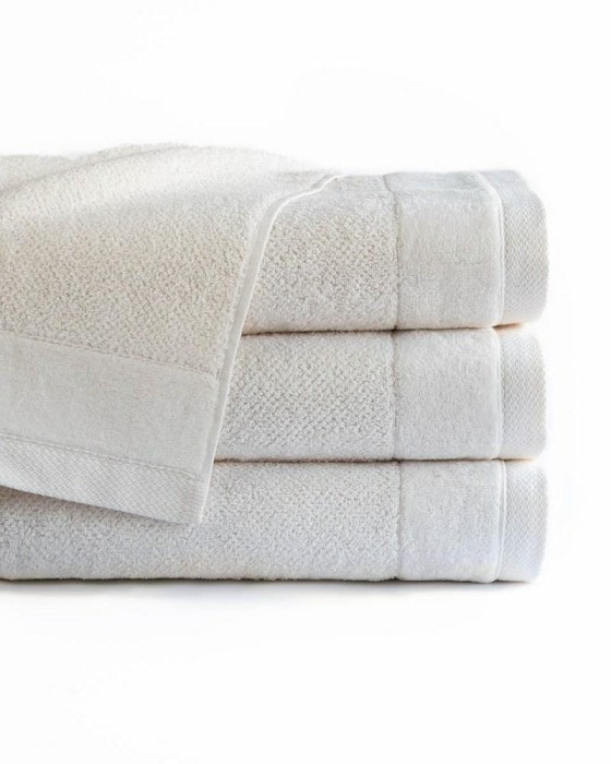 Ręcznik bawełniany Vito 30x50 frotte kremowy 550 g/m2-1