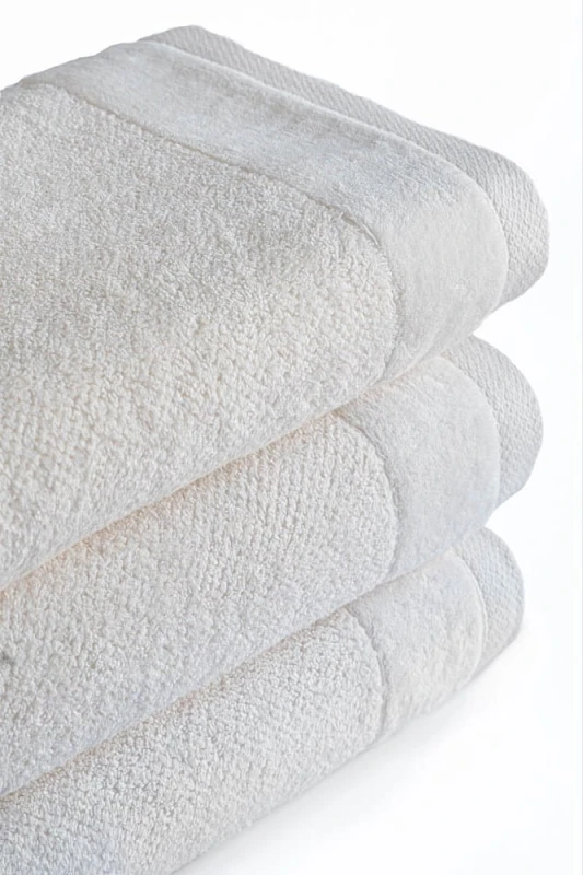 Ręcznik bawełniany Vito 30x50 frotte kremowy 550 g/m2-3