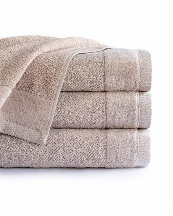 Ręcznik bawełniany Vito 30x50 frotte beżowy 550 g/m2-1