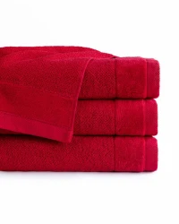 Ręcznik bawełniany Vito 30x50 frotte czerwony 550 g/m2
