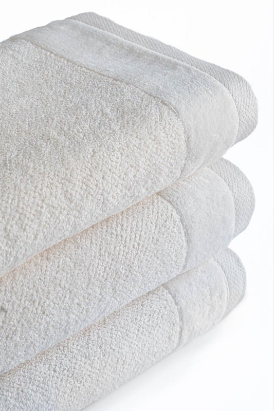 Ręcznik bawełniany Vito 70x140 frotte kremowy 550 g/m2-3