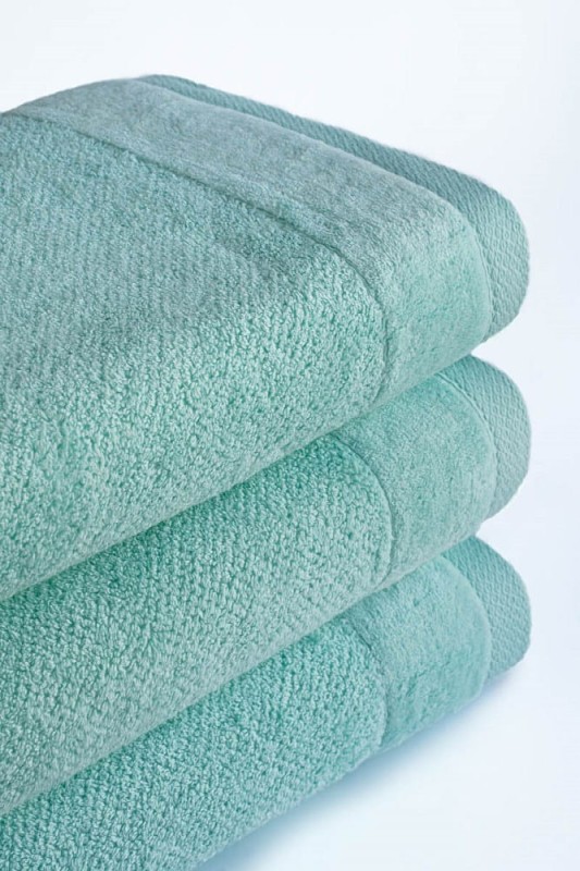 Ręcznik bawełniany Vito 70x140 frotte miętowy 550 g/m2-3