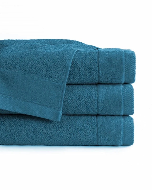 Ręcznik bawełniany Vito 70x140 frotte turkusowy ciemny 550 g/m2-1