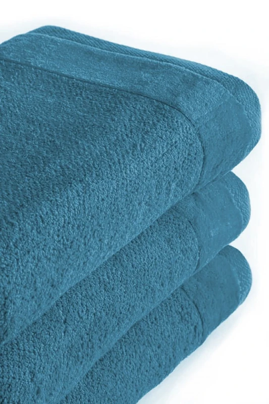 Ręcznik bawełniany Vito 70x140 frotte turkusowy ciemny 550 g/m2-3