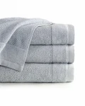 Ręcznik bawełniany Vito 70x140 frotte szary jasny 550 g/m2