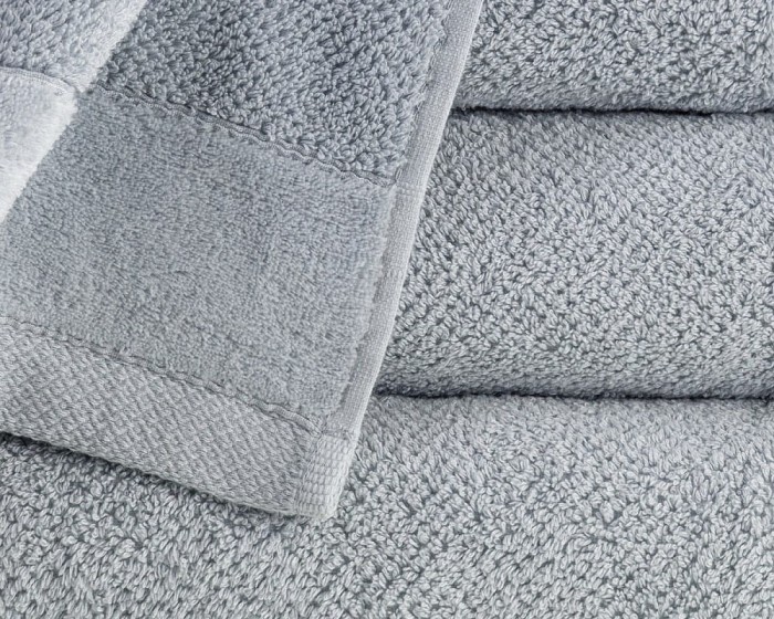 Ręcznik bawełniany Vito 70x140 frotte szary jasny 550 g/m2-2