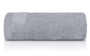 Ręcznik bawełniany Vito 70x140 frotte szary jasny 550 g/m2-4