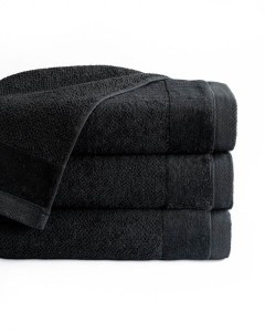 Ręcznik bawełniany Vito 70x140 frotte czarny 550 g/m2-1