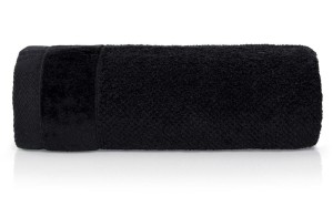Ręcznik bawełniany Vito 70x140 frotte czarny 550 g/m2-4