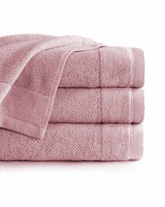 Ręcznik bawełniany Vito 70x140 frotte różowy pudrowy 550 g/m2-1