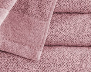 Ręcznik bawełniany Vito 70x140 frotte różowy pudrowy 550 g/m2-2