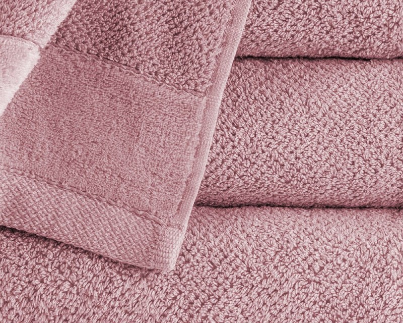 Ręcznik bawełniany Vito 70x140 frotte różowy pudrowy 550 g/m2-2